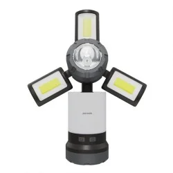 Porodo Lifestyle 3 in 1 Flashlight-Ambient Light-Lamp With 6 Light Modes - Black